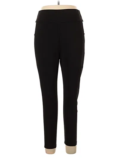 Pre-owned Pop Fit Active Pants In Black