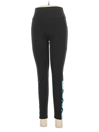 Pre-owned Pop Fit Active Pants In Black