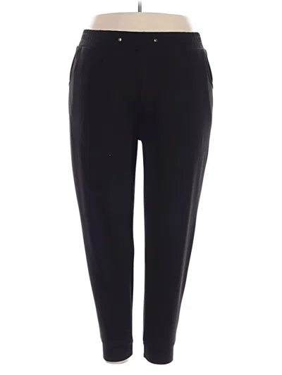 Pre-owned Pop Fit Active Pants In Black