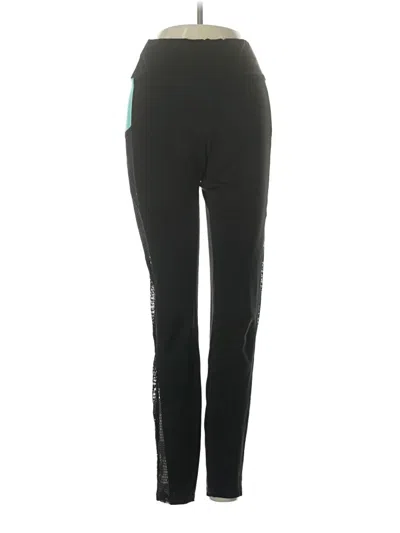Pre-owned Pop Fit Active Pants In Black
