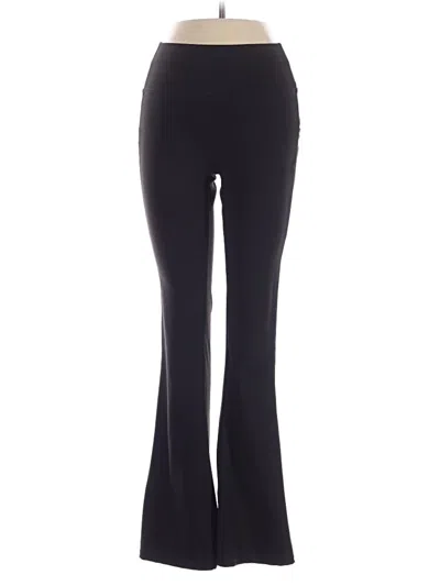 Pre-owned Pop Fit Active Pants In Black