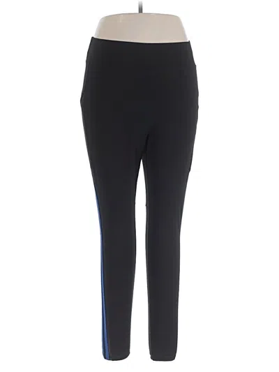 Pre-owned Pop Fit Active Pants In Black
