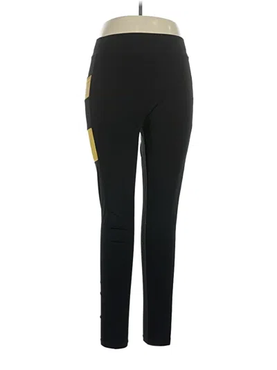 Pre-owned Pop Fit Active Pants In Black