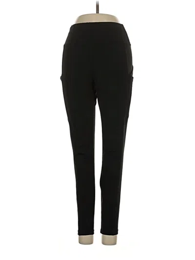 Pre-owned Pop Fit Active Pants In Black