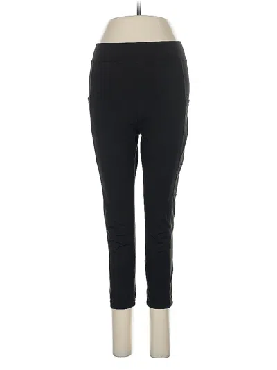 Pre-owned Pop Fit Active Pants In Black
