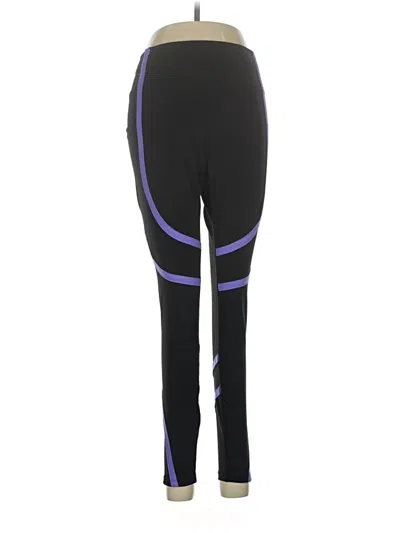 Pre-owned Pop Fit Active Pants In Black