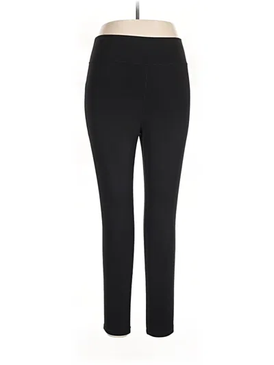 Pre-owned Pop Fit Active Pants In Black