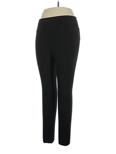 Pre-owned Pop Fit Active Pants In Black