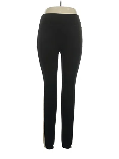 Pre-owned Pop Fit Active Pants In Black