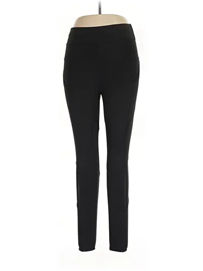 Pre-owned Pop Fit Active Pants In Black