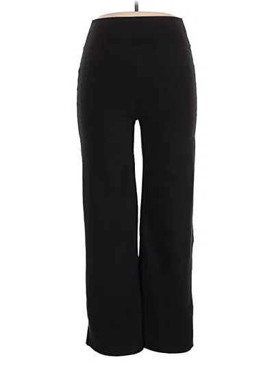 Pre-owned Pop Fit Active Pants In Black