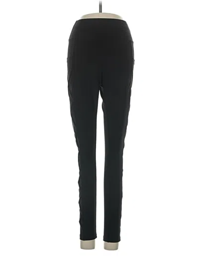 Pre-owned Pop Fit Active Pants In Black