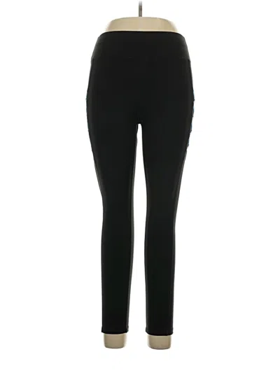 Pre-owned Pop Fit Active Pants In Black