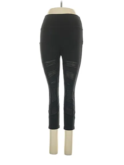 Pre-owned Pop Fit Active Pants In Black