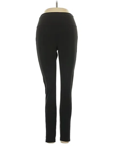 Pre-owned Pop Fit Active Pants In Black