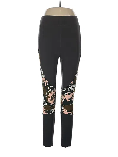 Pre-owned Pop Fit Active Pants In Black