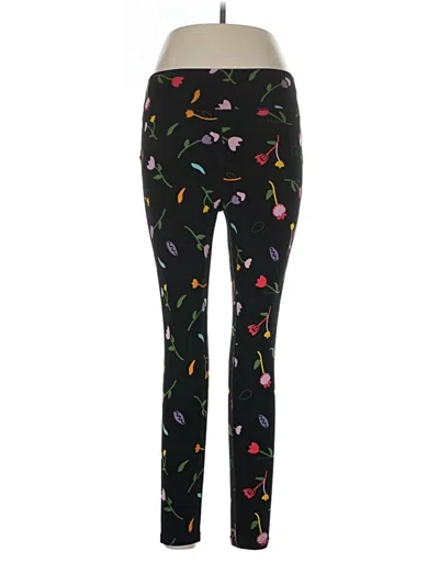 Pre-owned Pop Fit Active Pants In Black