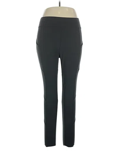 Pre-owned Pop Fit Active Pants In Black