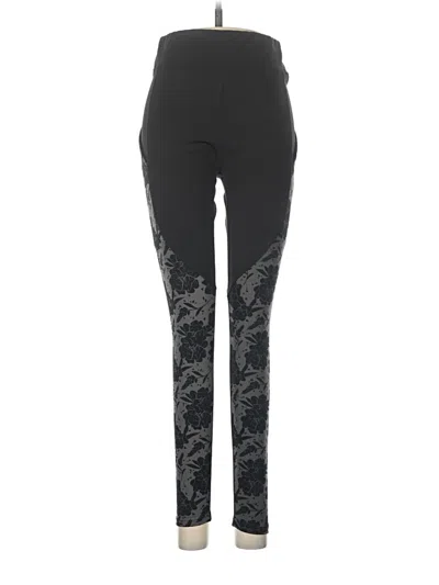 Pre-owned Pop Fit Active Pants In Black