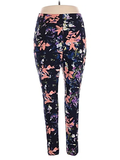 Pre-owned Pop Fit Active Pants In Blue