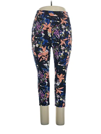 Pre-owned Pop Fit Active Pants In Blue