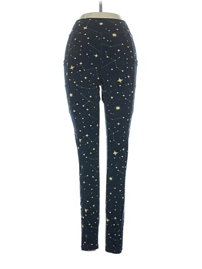Pre-owned Pop Fit Active Pants In Blue