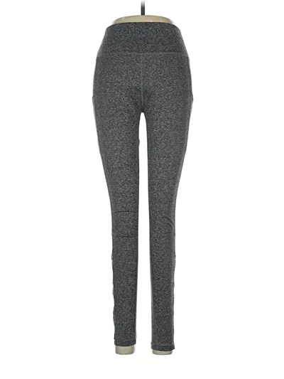 Pre-owned Pop Fit Active Pants In Gray