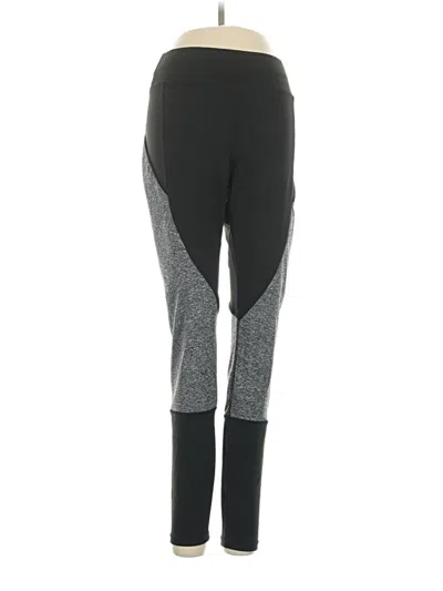 Pre-owned Pop Fit Active Pants In Gray