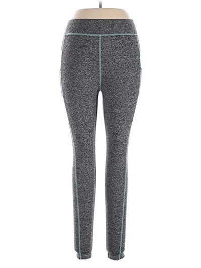 Pre-owned Pop Fit Active Pants In Teal