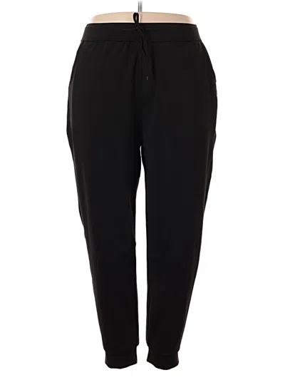Pre-owned Pop Fit Casual Pants In Black