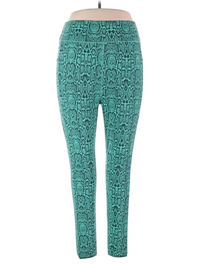 Pre-owned Pop Fit Casual Pants In Teal