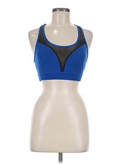 Pre-owned Pop Fit Sports Bra In Blue