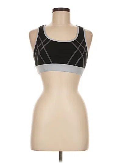 Pre-owned Pop Fit Sports Bra In Silver