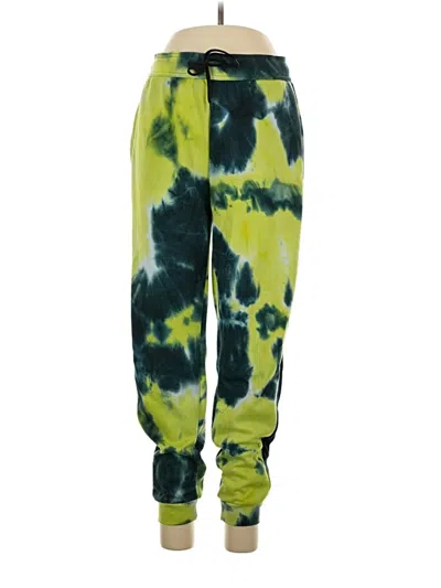 Pre-owned Pop Fit Sweatpants In Green
