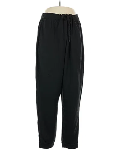 Pre-owned Pop Fit Track Pants In Black