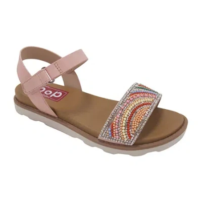 Pop Jacana Little & Big Kid Girls Adjustable Strap Footbed Sandals In Multi