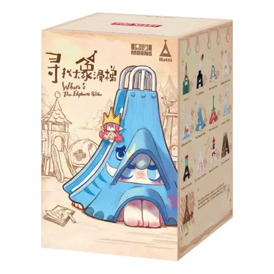 Pop Mart 1001moons Where's The Elephant Slide Figure Sealed Case (1 Blind Box) In Multi