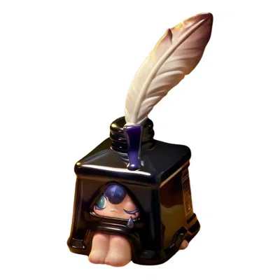 Pop Mart 1001moons Where's The Elephant Slide Figure 'to: Childhood' In Black