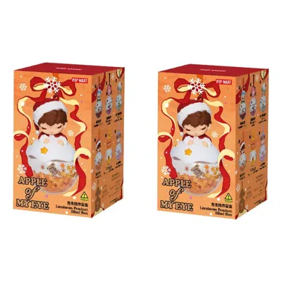 Pop Mart Apple Of My Eye Luminous Pendant Sealed Case (2 Blind Boxes) In Multi