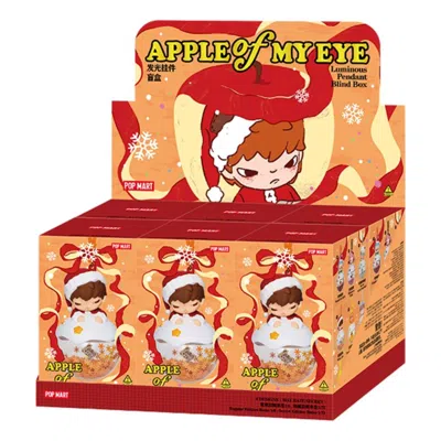 Pop Mart Apple Of My Eye Luminous Pendant Sealed Case (6 Blind Boxes) In Multi