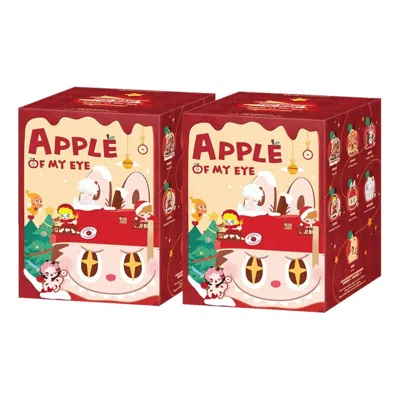 Pop Mart Apple Of My Eye Series Figures Sealed Cases (2 Blind Boxes) In Brown