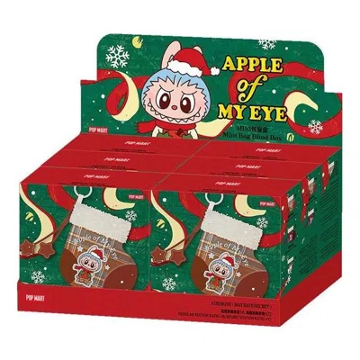 Pop Mart Apple Of My Eye Series-mini Bag Blind Box Sealed Cases (6 Blind Boxes) In Green