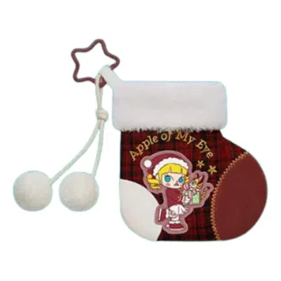 Pop Mart Apple Of My Eye Series-mini Bag 'holiday Fairytale' Secret Edition In Burgundy