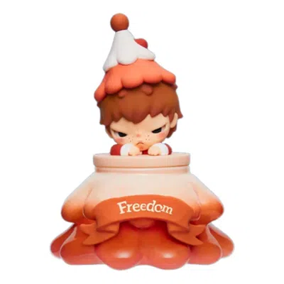 Pop Mart Apple Of My Eye Series-scented Candle 'fireplace Chat' In Multi