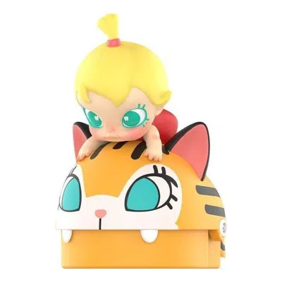 Pop Mart Baby Molly And Baby Tabby Pulling A Prank Figure In Multi