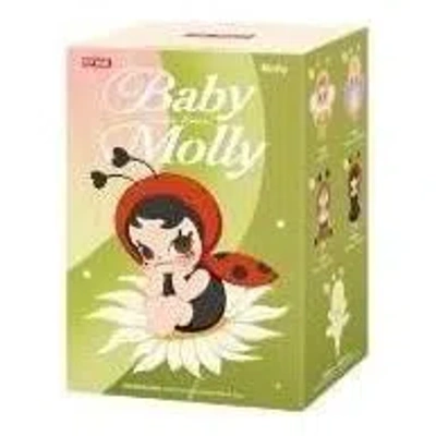 Pop Mart Baby Molly Buggy Roam Series Vinyl Plush Pendant Sealed Case (1 Blind Box) In Multi