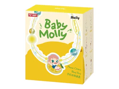 Pre-owned Pop Mart Baby Molly Fruity Aroma Series Phone Charm Single Blind Box In Multi