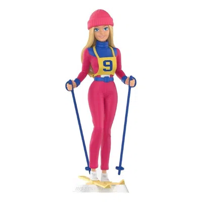 Pop Mart Barbie Style Icon '1975 Skier Barbie' In Pink