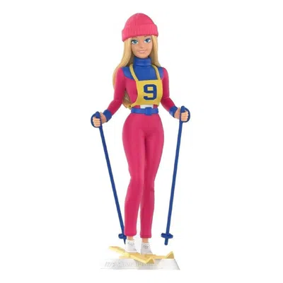 Pop Mart Barbie Style Icon '1975 Skier Barbie' In Pink