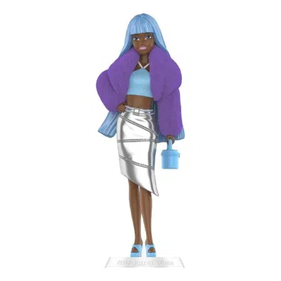 Pop Mart Barbie Style Icon '2001 Jam N' Glam' In Purple